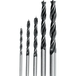 Set punte per legno economiche 5 pz LUX