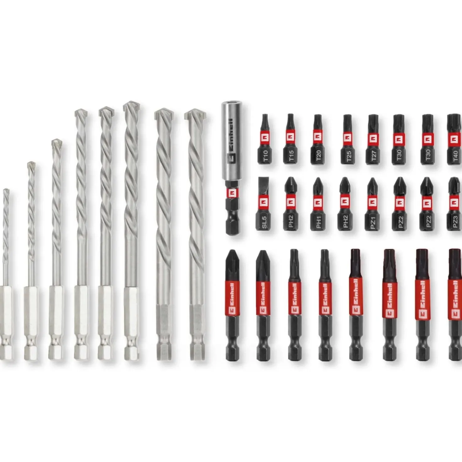 Set punte per muro assortite Einhell KWB M-Box Set da 33 pz
