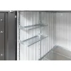 Set scaffali Biohort per mini garage incl. montante e 2 ripiani 77x26,8x14 cm
