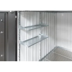 Set scaffali Biohort per mini garage incl. montante e 2 ripiani 77x26,8x14 cm