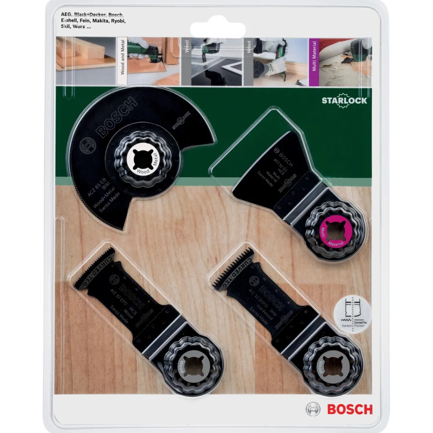 Set Starlock per pavimentazione e installazione Bosch 4 pz