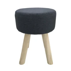 Sgabello antracite 30x30xH40 cm