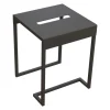 Sgabello bagno multifunzione Idrostile 324x402 mm nero