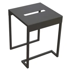Sgabello bagno multifunzione Idrostile 324x402 mm nero