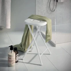 Sgabello bianco