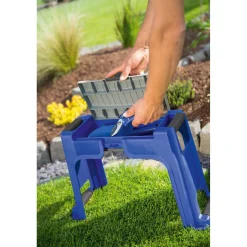 Sgabello da giardino LUX-TOOLS H 37,4 cm max 90 kg