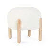 Sgabello Dayla bianco