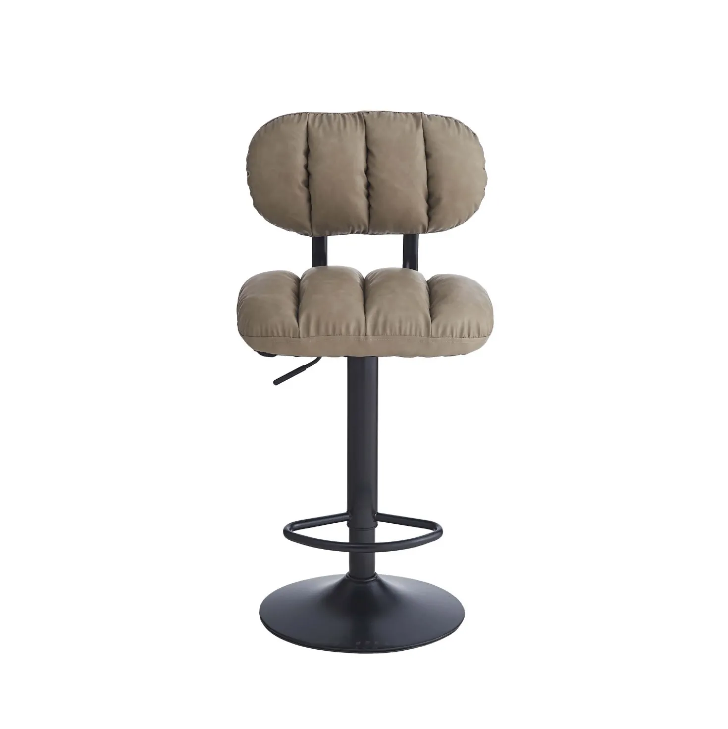 Sgabello estensibile Tati 43x40x61/81 cm Tortora 4 pz
