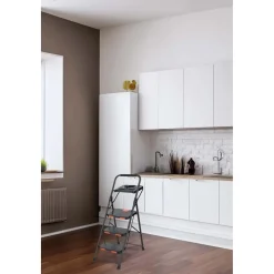 Sgabello in acciaio Solidstep 3 gradini p/max 150 kg