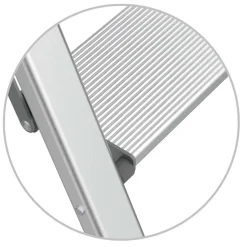 Sgabello in alluminio Gierre Mini Slimpstep 3 gradini p/max 150 kg