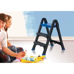 Sgabello in plastica Skala 3 gradini p/max 130 kg antracite