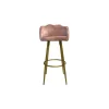 Sgabello Orel 100x54x55 cm Rosa 4 pz