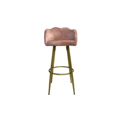 Sgabello Orel 100x54x55 cm Rosa 4 pz