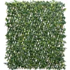 Siepe artificiale Bayberry con traliccio estensibile H 1 m x L 2 m verde