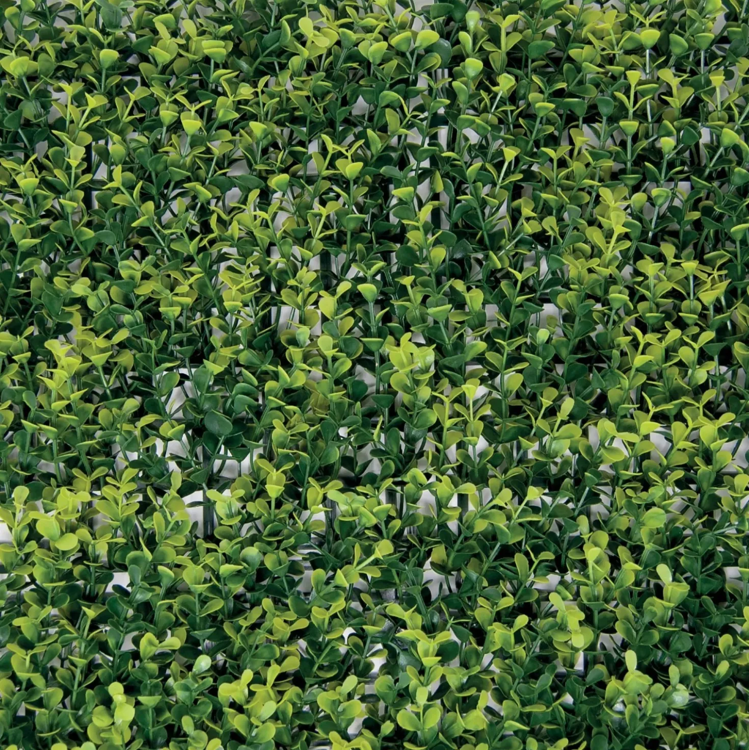 Siepe artificiale con foglie 3D Panel Buxus H 0,5 m x L 1 m verde