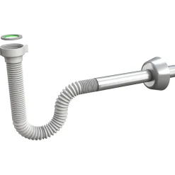 Sifone a "S" estensibile per lavabo/bidet