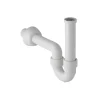 Sifone curvo Geberit per lavabo e bidet scarico orizzontale Ø mm 40 x 1"1/4