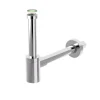 Sifone d`arredo cromo