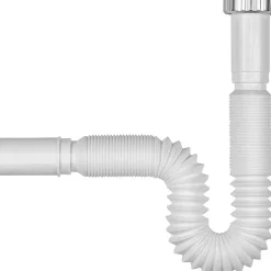 Sifone flessibile in PVC attacco 1" 1/4