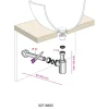 Sifone lavabo cromato LINEIS MINI