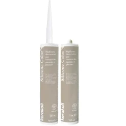 Silicone sigillante KERAKOLL per ceramiche e mosaici 310 ml Grigio chiaro 6