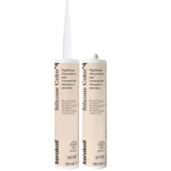 Silicone sigillante KERAKOLL per ceramiche e mosaici 310 ml Beige chiaro