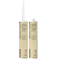 Silicone sigillante KERAKOLL per ceramiche e mosaici 310 ml Ocra 1