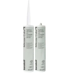 Silicone sigillante KERAKOLL per ceramiche e mosaici 310 ml Grigio chiaro 2