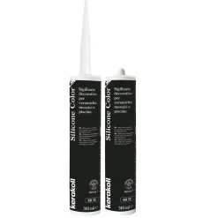 Silicone sigillante KERAKOLL per ceramiche e mosaici 310 ml Nero 1