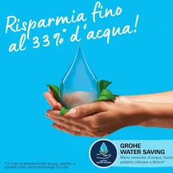 Sistema doccia con miscelatore termostatico Grohe Vitalio Start System 250