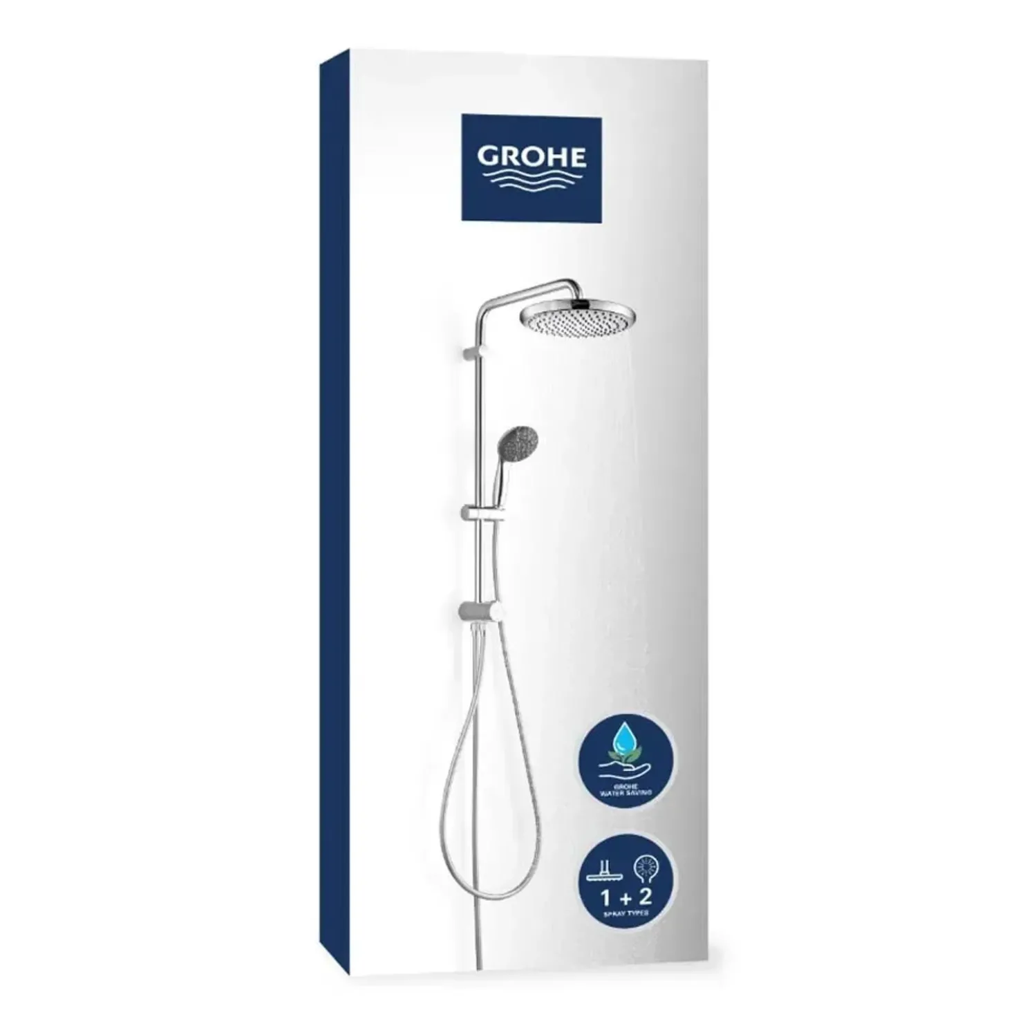 Sistema doccia Flex con deviatore Grohe Vitalio Start System 250
