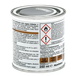 Smalto a solvente brillante Hammerite nero 250 ml