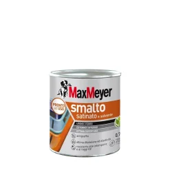 Smalto a solvente satinato MaxMeyer grigio medio 0,75 l