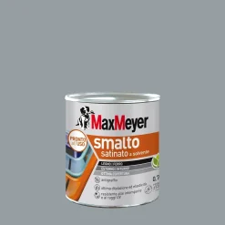 Smalto a solvente satinato MaxMeyer grigio medio 0,75 l
