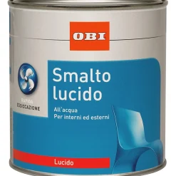 Smalto ad acqua lucido OBI avorio 500 ml