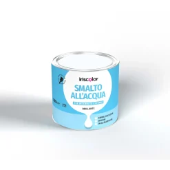 Smalto ad acqua OBI bianco ghiaccio 0,5 l