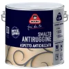 Smalto antiruggine antichizzato nero grafite grana fine 2 l Boero