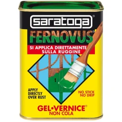 Smalto antiruggine Saratoga Fernovus brillante 750 ml nero