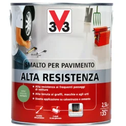 Smalto per Pavimenti Alta Resistenza Verde muschio 2,5 l