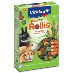 Snack per roditori Vitakraft Rollis party 500 gr