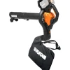 Soffiatore aspiratore trituratore a batteria Worx WG5839 40 V - solo corpo macch