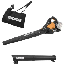 Soffiatore aspiratore trituratore a batteria Worx WG5839 40 V - solo corpo macch