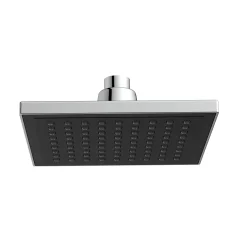 Soffione quadro 16x16 cm cromato Serie Square