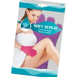 SOFT SCRUB guanto massaggio colori assortiti