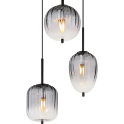 Sospensione Attila 3 luci Ø 460x1200 mm