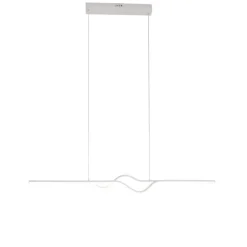 Sospensione LED Estar 3025 lm bianco neutro 120x120 cm bianco