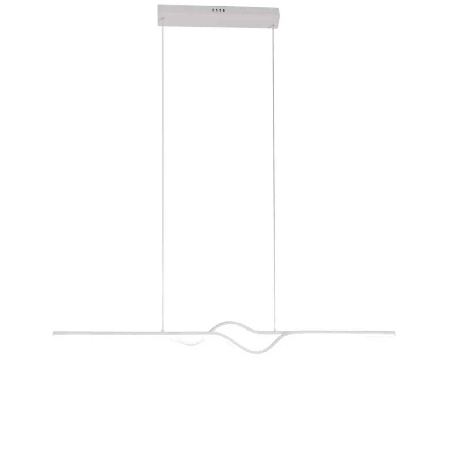 Sospensione LED Estar 3025 lm bianco neutro 120x120 cm bianco
