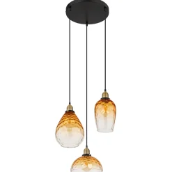 Sospensione Salvy 3 luci Ø 460x1500 mm