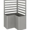 Sostegno per piante Biohort per forma a L 100 cm Grigio quarzo met 2 pz