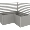Sostegno piante Biohort per forma a L lungh 200 cm /L2 x 1 Grigio quarz met 2 pz